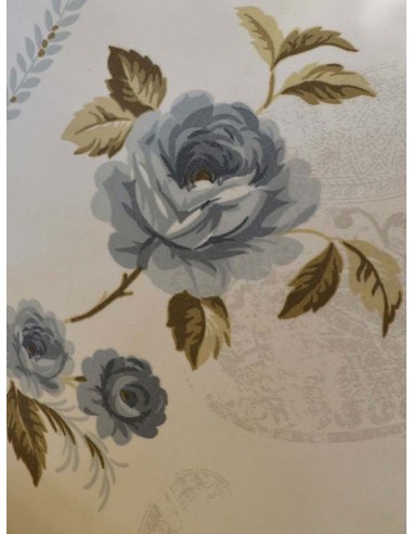 Двулицеви възглавници със сини рози-3