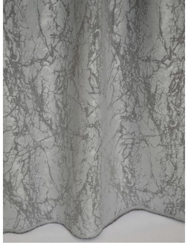 Завеса в два нюанса сив цвят с мраморен ефект-1