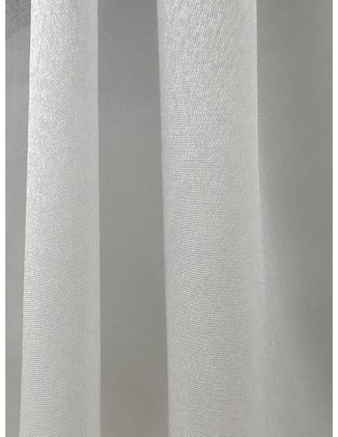 Плат за тънко едноцветно перде в светло сив цвят-2