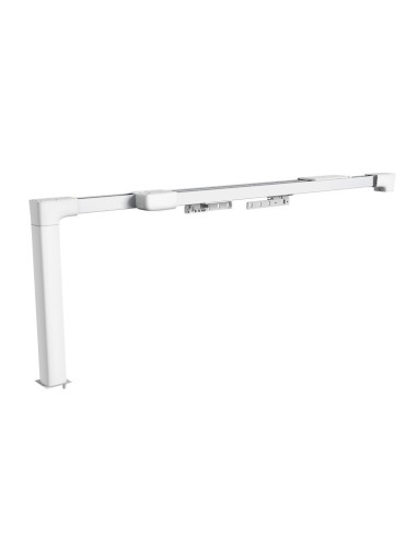 Телескопичен моторизиран алуминиев корниз от 130 до 300см-5