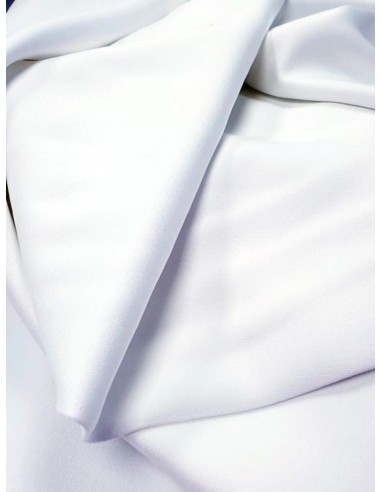 Плат за завеса от бял блекаут-3