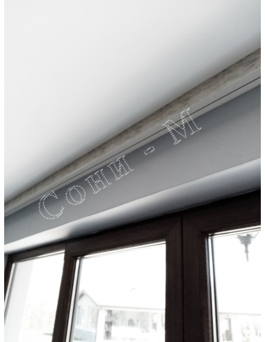 Двуканална немска релса за пердета CM-2