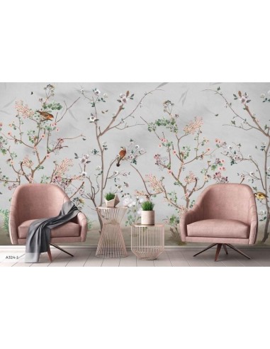 Фототапет ADAWALL AMAZON на цветя и птички-6