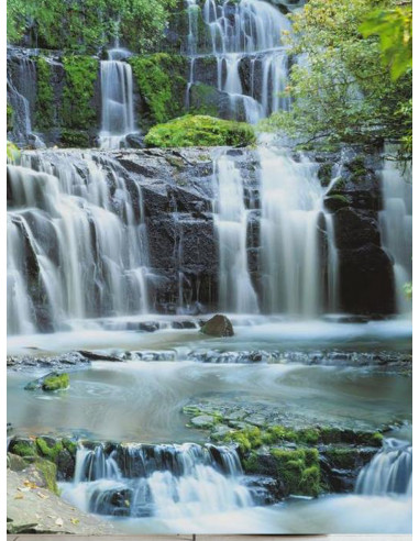Фототапет водопадът Пуракаунуи Pura Kaunui Falls-2