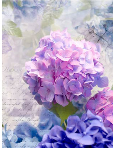 Фототапет с лилави цветя Otaksa-1