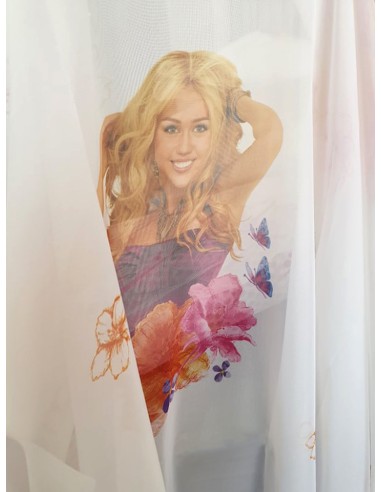 Готово детско перде от воал Хана Монтана 5x2м.-2