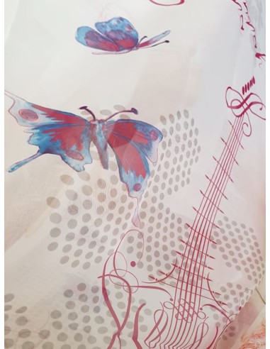 Готово детско перде от воал Хана Монтана 5x2м.-4