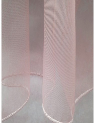 Изчистена органза в цвят пепел от рози-2