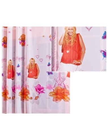 Готово детско перде от воал Хана Монтана 5x2м.-3