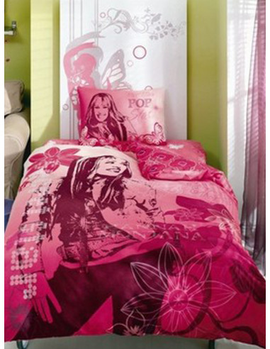 Единичен спален комплект TAC Ranforce Hannah Montana-1