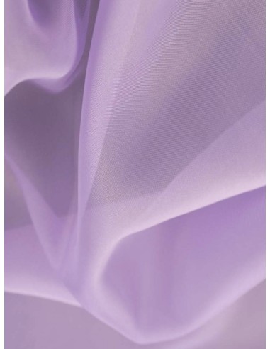 Готово перде от воал в бледо лилав цвят 5.50x2.36м.-2