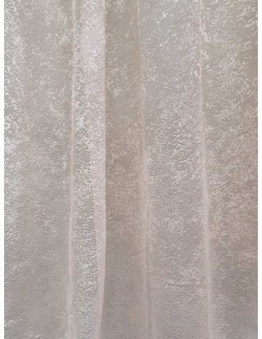 Плат за тънко перде в бледо розов цвят-3