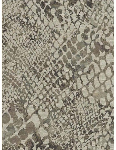 Килим в сиво и кафяво 100x140см.-2