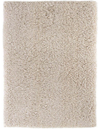 Едноцветен рошав килим Savona в пясъчен цвят 160x230см.-1