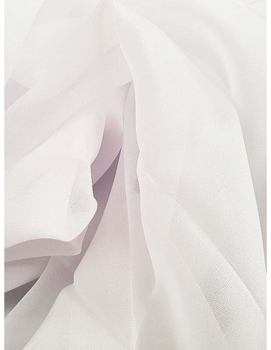 Бяла изчистена органза за тънки пердета-3