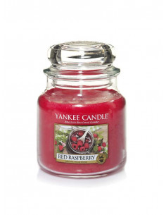 Ароматна свещ с малина Yankee Candle Red Raspberry-1