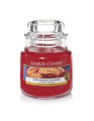 Ароматна свещ с ванилия и ревен Yankee Candle Rhubarb Crumble-1