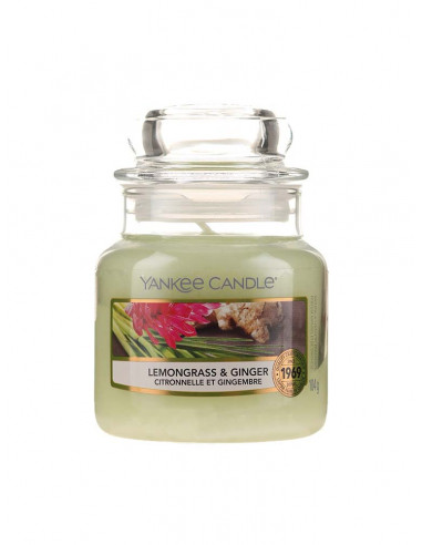 Ароматна свещ Yankee Candle Lemongrass and Ginger-1