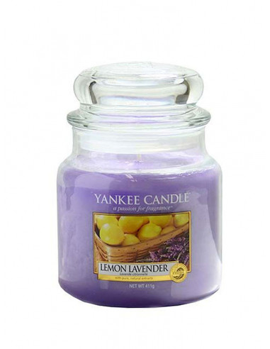 Ароматна свещ Yankee Candle Lemon Lavender-1