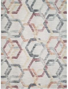 Релефен килим с пъстра плетеница 160x230см.-1