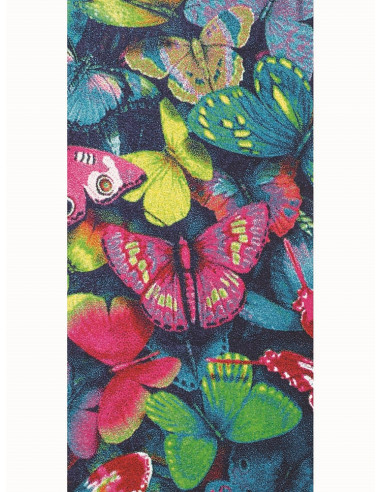 Детски килим с цветни пеперуди 160x230см.-1