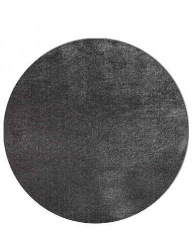 Кръгъл килим в цвят антрацит 160см.  Долче Вита-1