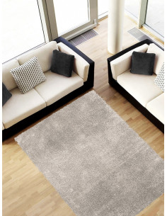 Стилен дебел килим в бежов цвят 080x150см.-1