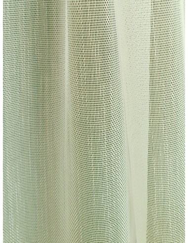 Изчистена материя за тънки пердета в бледо зелен цвят-3