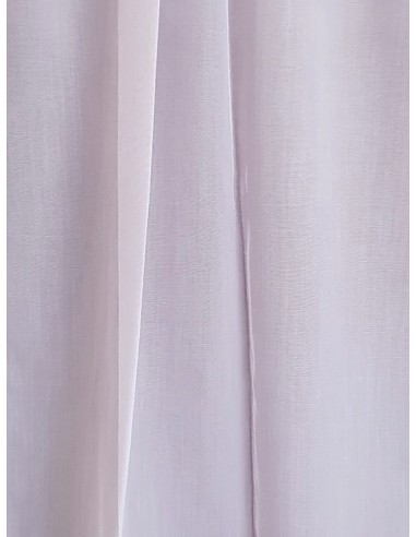 Едноцветна органза в светло лилав цвят-2