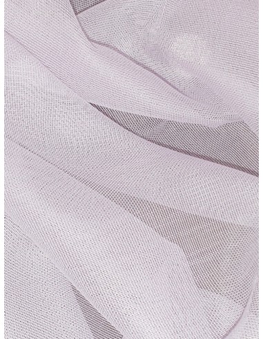 Едноцветна органза в светло лилав цвят-3