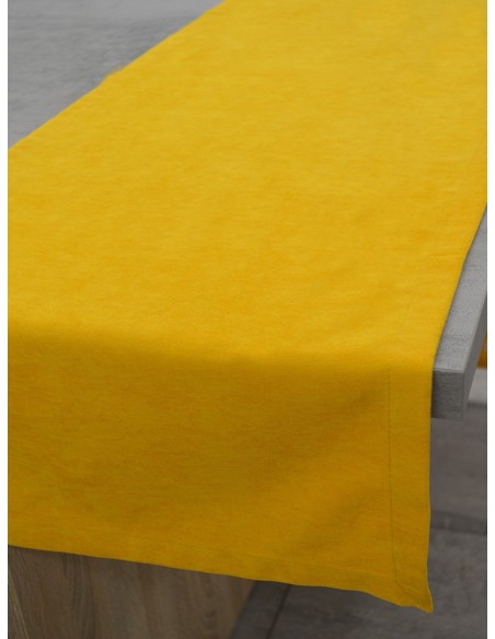 Тишлайфер за маса в цвят горчица 40x140см.-1