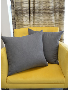 Меки декоративни възглавници в сив цвят-1