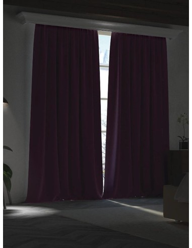 Завеса блекаут в лилав цвят-2