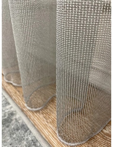 Мрежа за перде в сив цвят-4