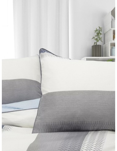 Двоен спален комплект от памучен сатен Темза-4