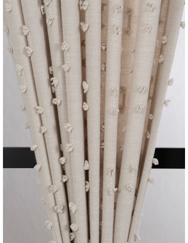 Ефектен десен с релефни елементи в кремав нюанс-2