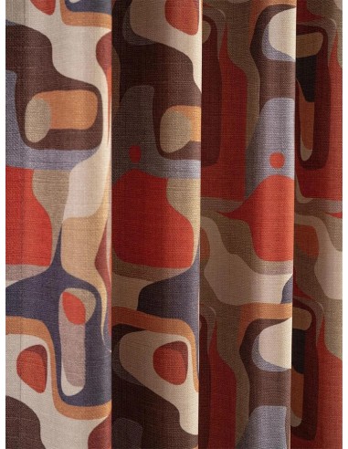 Колоритен и абстрактен плат за завеси-2