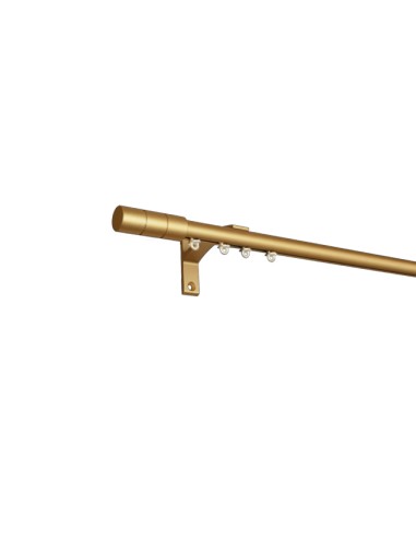 Кръгъл двуканален алуминиев корниз 6400 в няколко цвята-2