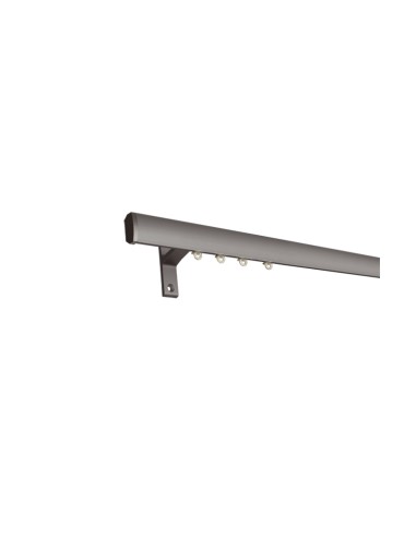 Двуканален алуминиев корниз 6300 в няколко цвята-3