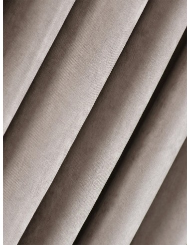 Мека завеса в цвят тъмно капучино