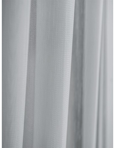 Готово перде от едноцветна органза в светло сив цвят 6.00х2.50м.