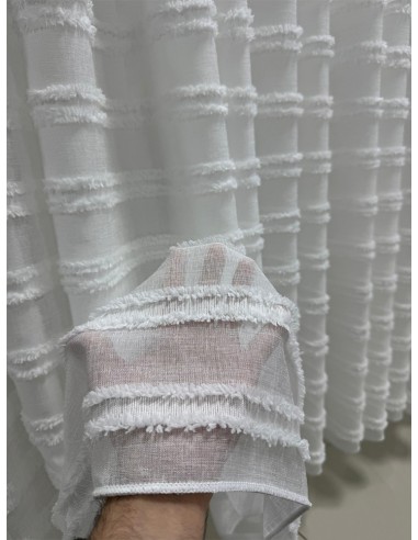 Перде с бордюр и модерен релефен ефект