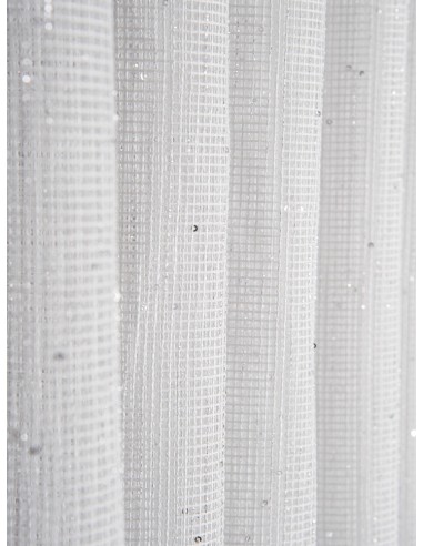 Бяла мрежа с пайети