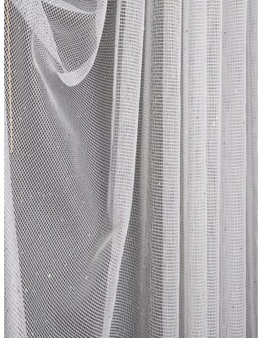 Бяла мрежа с пайети