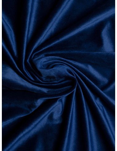 Плюш за завеси в кралско синьо