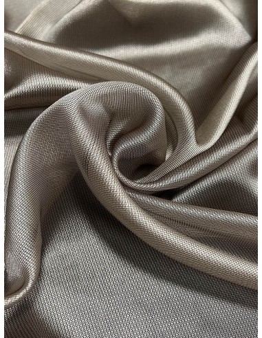 Междинна материя с блясък в цвят капучино
