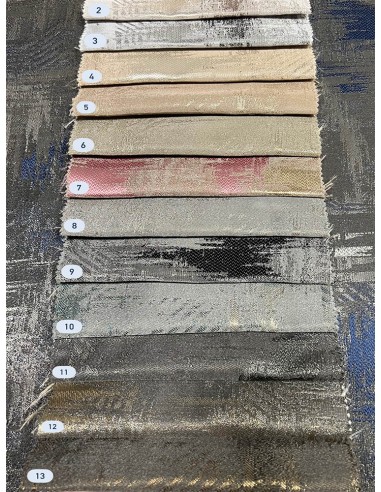 Завеса с артистичен десен в няколко цвята