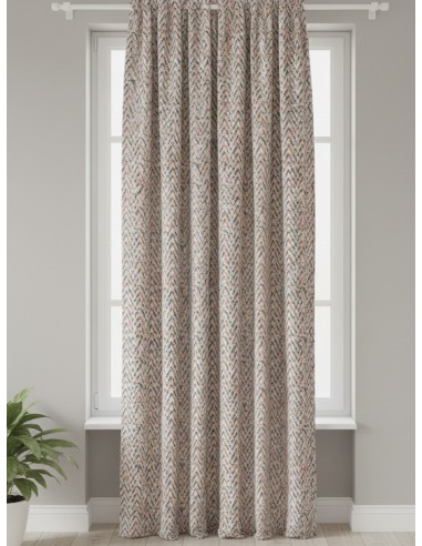 Текстил със съдържание на памук в червен и тъмно сив цвят