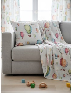 Детски текстил с памук и дизайн на балони