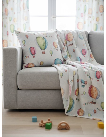 Детски текстил с памук и дизайн на балони